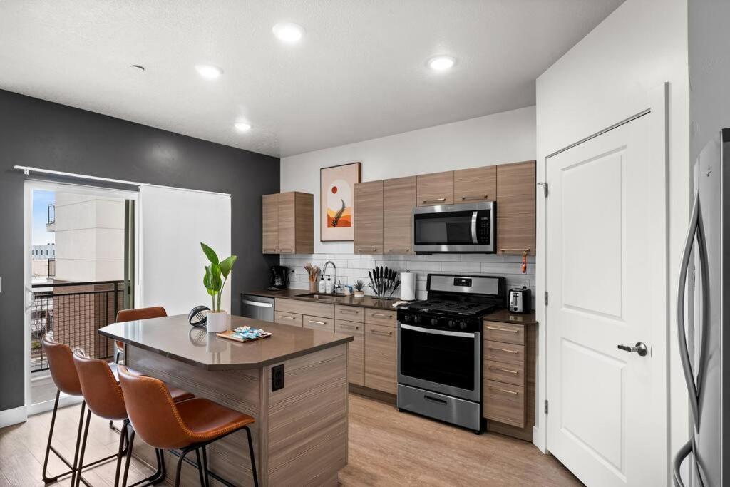 Apartamento Urban Oasis In The Center Of Slc Salt Lake City Exterior foto