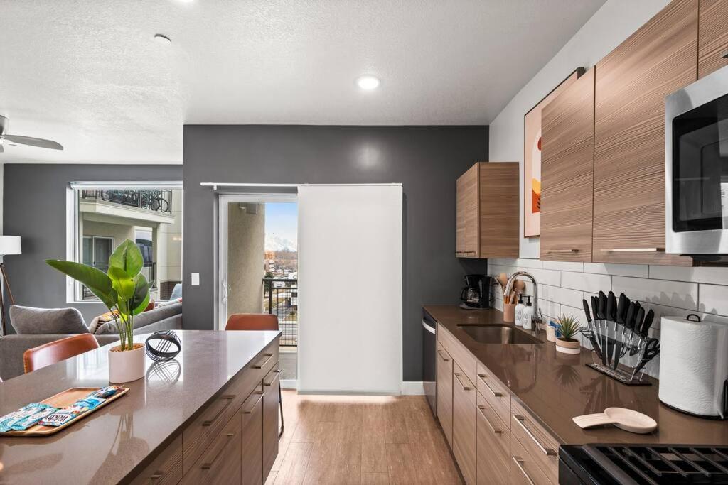 Apartamento Urban Oasis In The Center Of Slc Salt Lake City Exterior foto